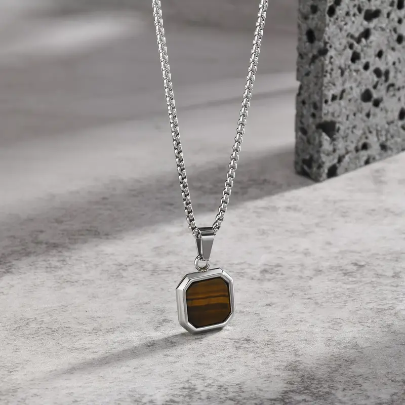 Obsidian Sentinel Necklace