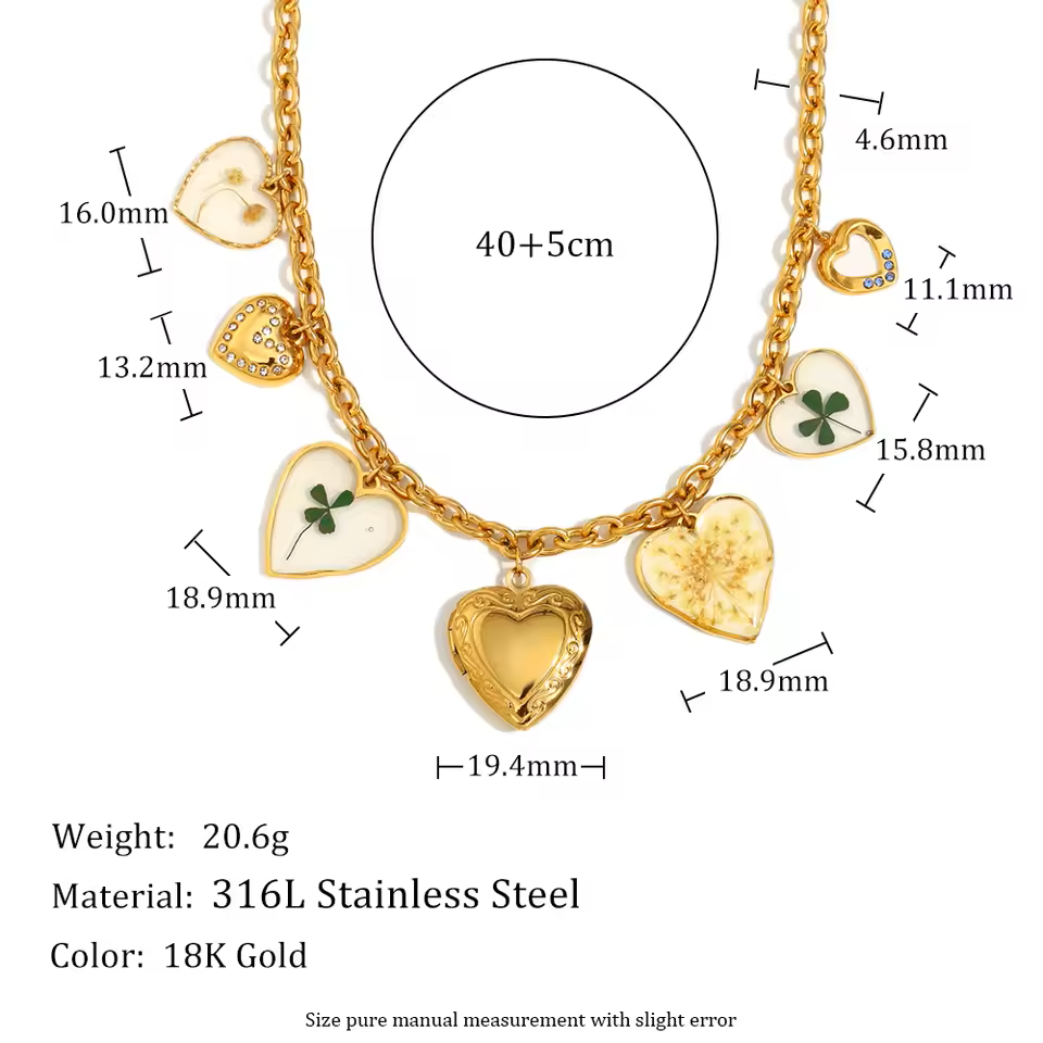 The Secret Garden Charm Necklace