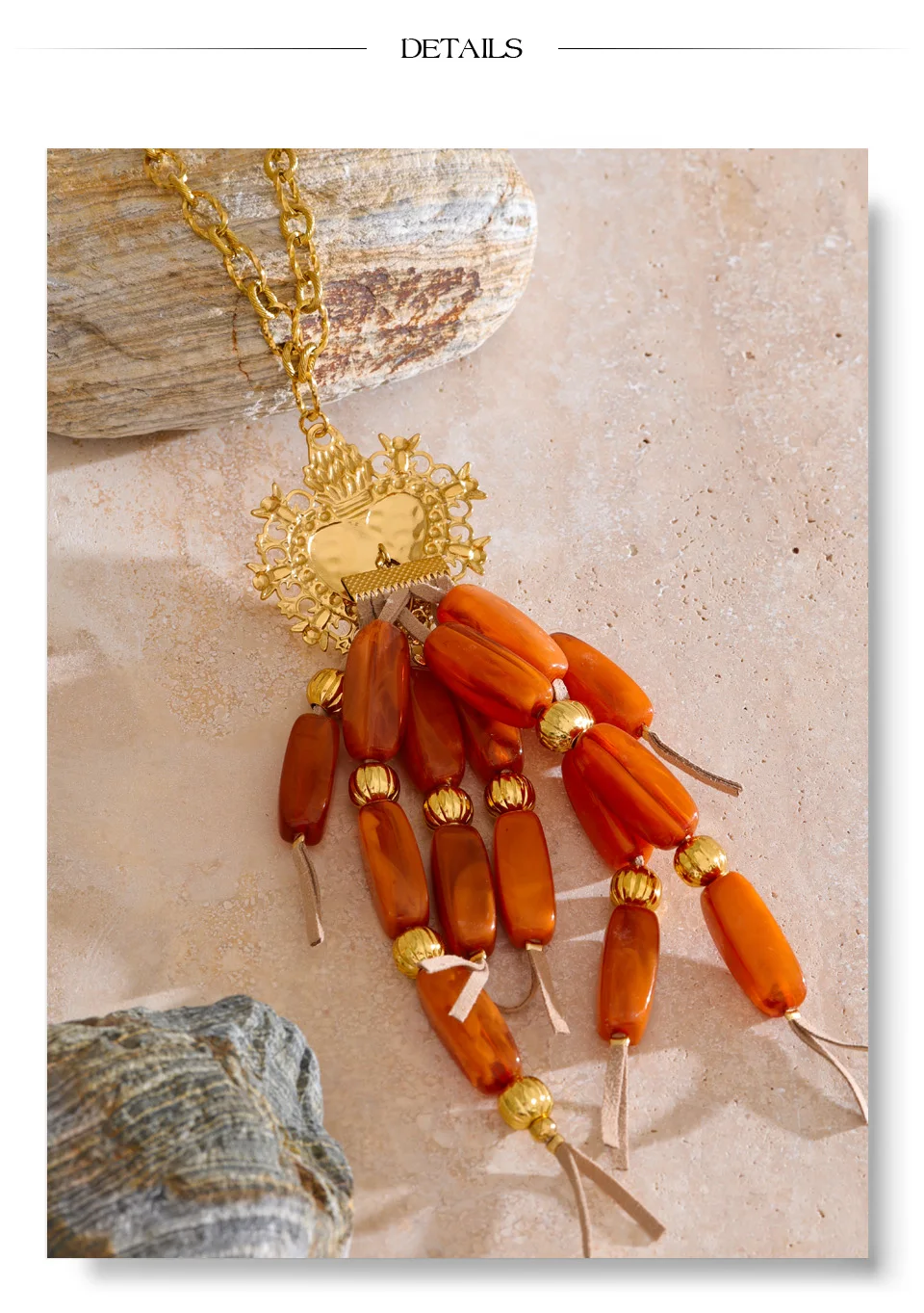 The Corazon Tassel Necklace