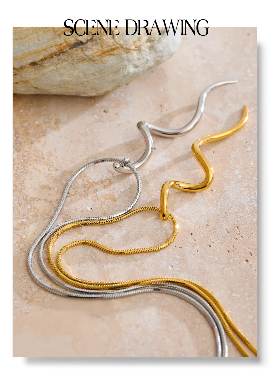 The Ascending Serpent Necklace