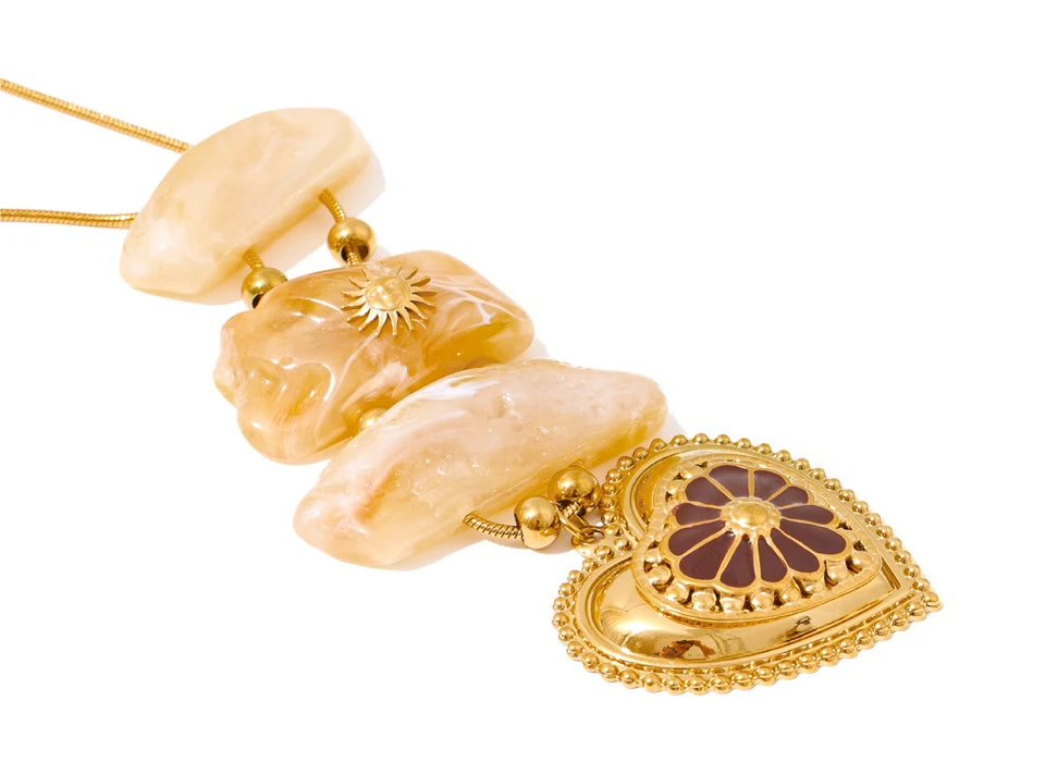 Limara Heart Pendant Necklace