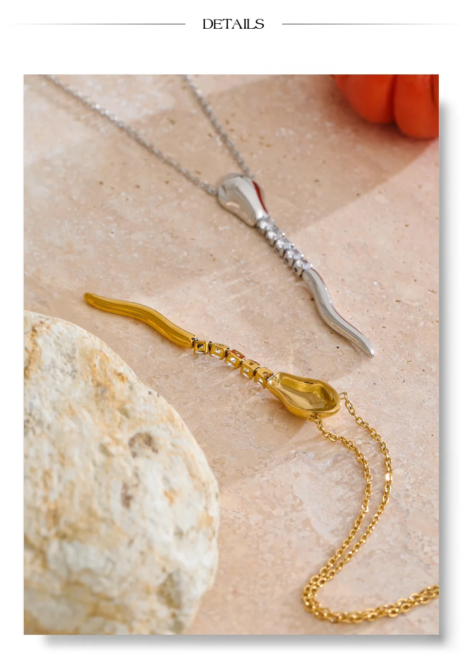 The Seraphina Serpent Pendant