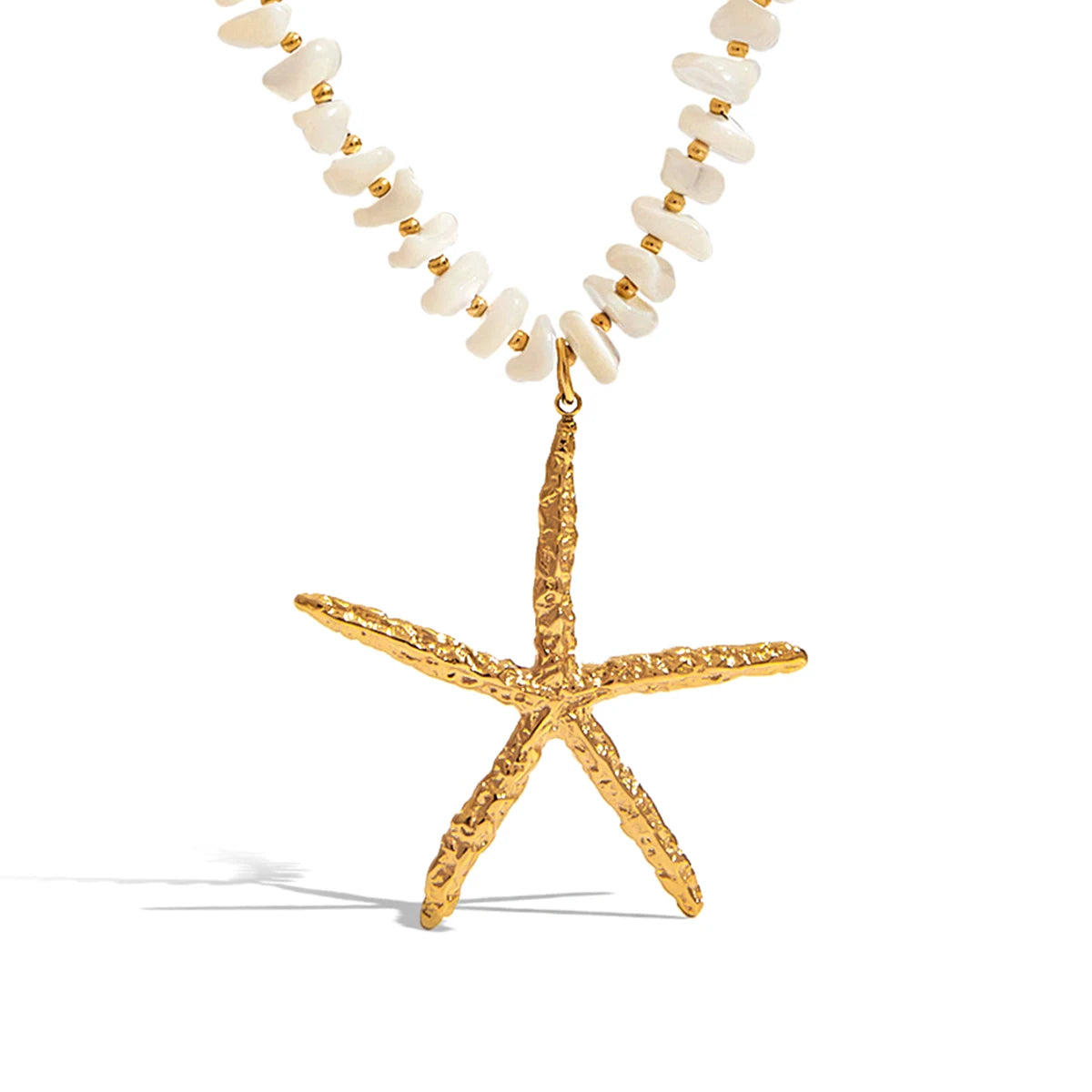 Ocean Glow Starfish Pendant Necklace