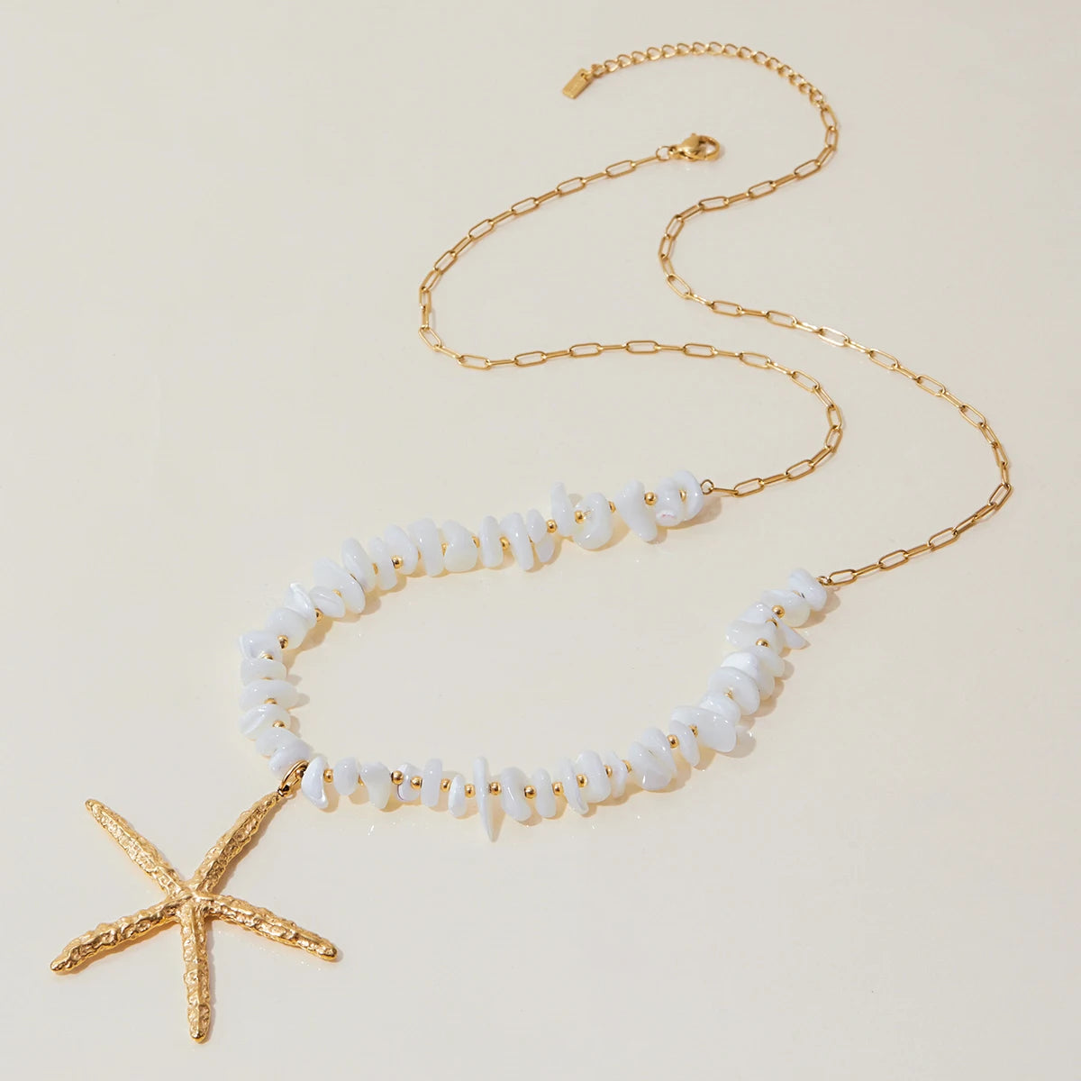 Ocean Glow Starfish Pendant Necklace