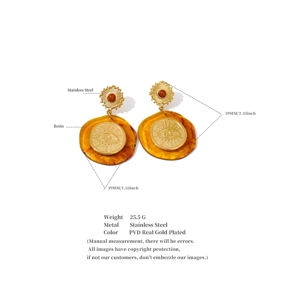 The Solara Guardian Earrings