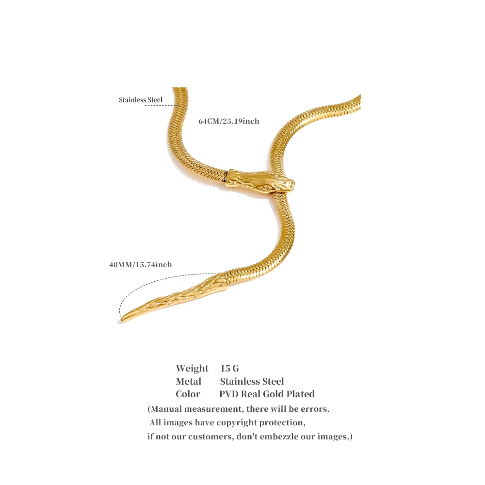The Ouroboros Serpent Necklace