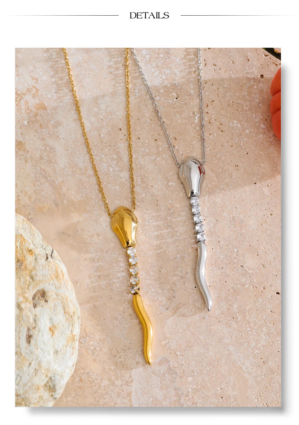 The Seraphina Serpent Pendant
