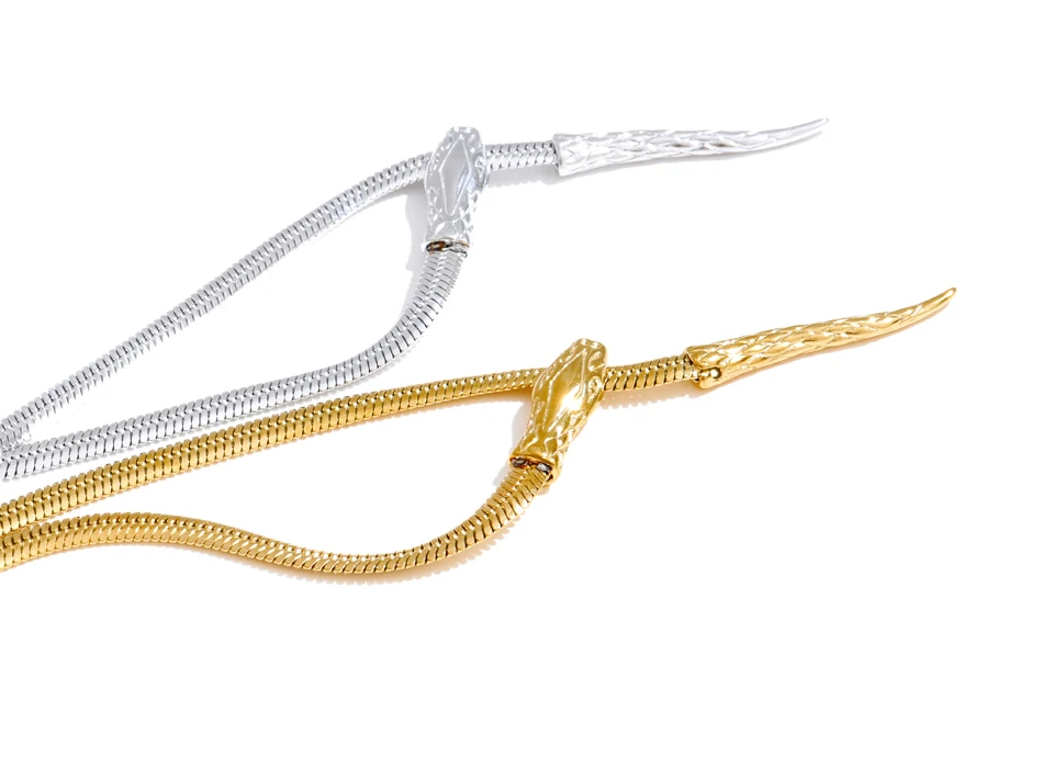 The Ouroboros Serpent Necklace