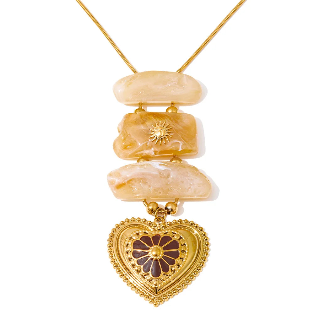 Limara Heart Pendant Necklace