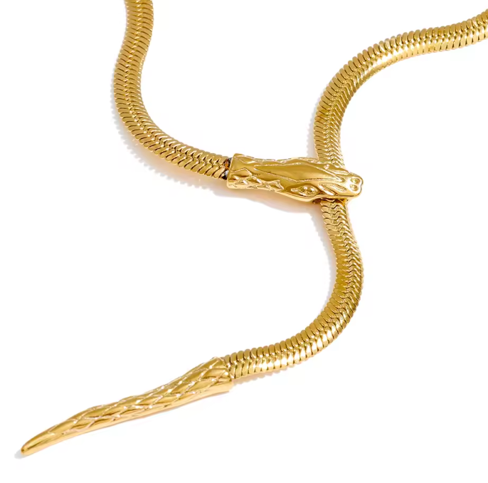 The Ouroboros Serpent Necklace