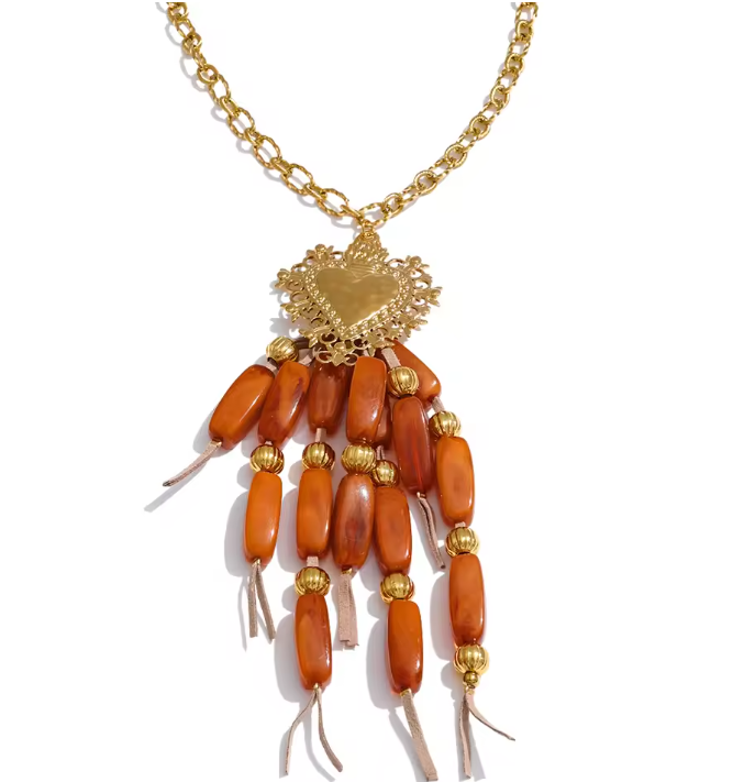 The Corazon Tassel Necklace