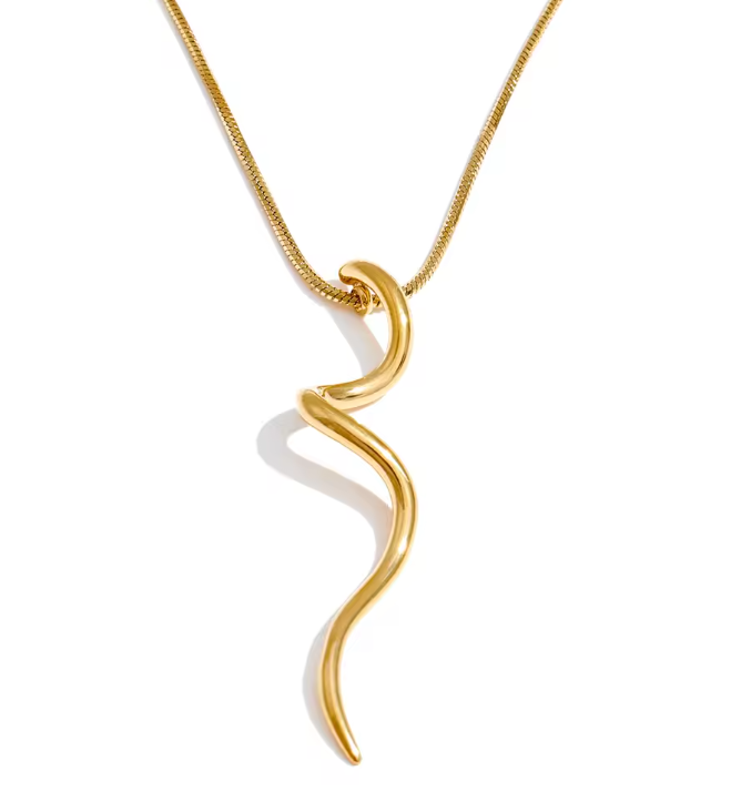 The Ascending Serpent Necklace