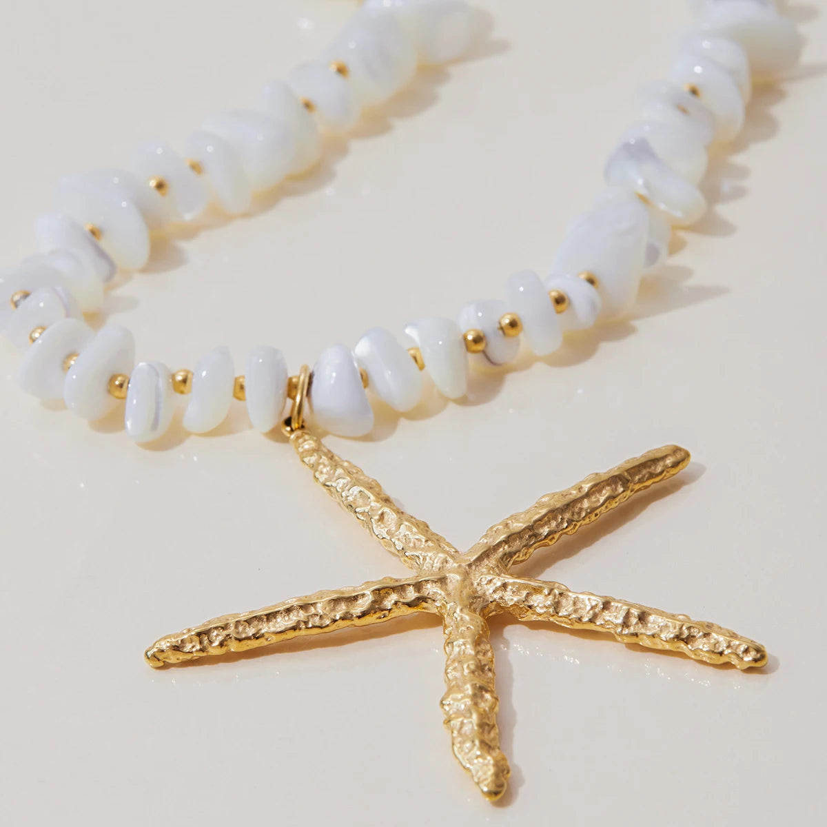 Ocean Glow Starfish Pendant Necklace