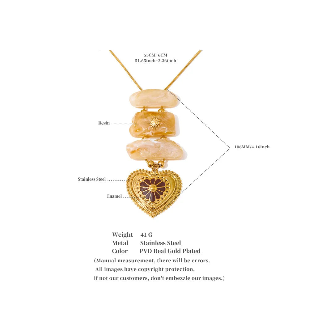 Limara Heart Pendant Necklace