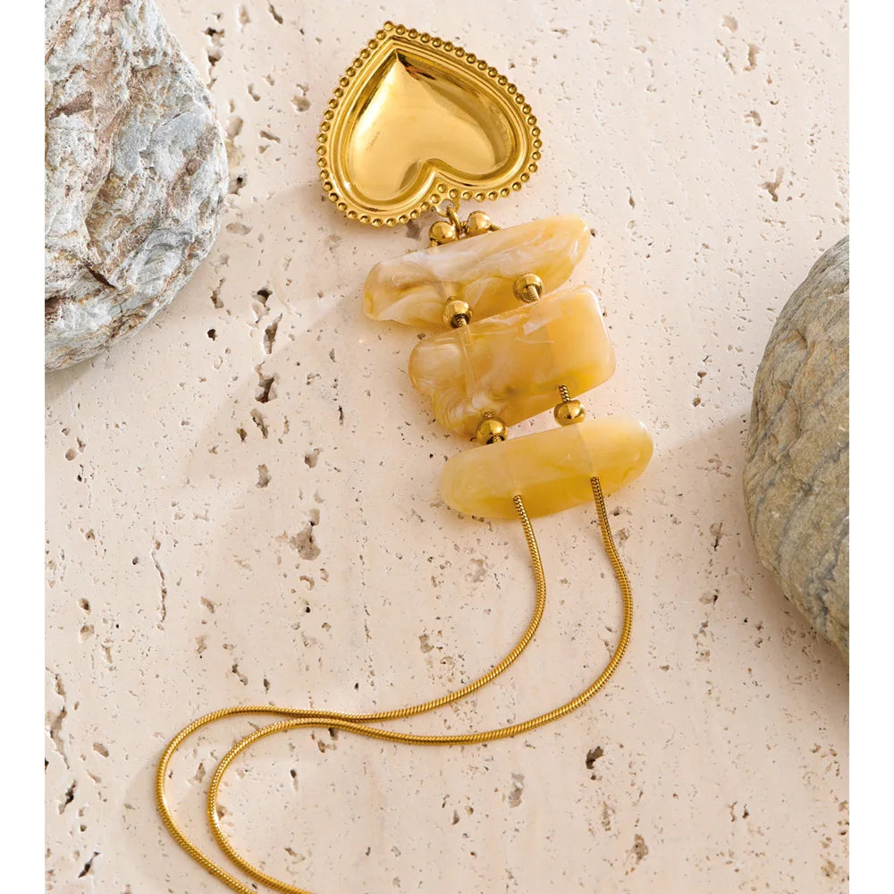 Limara Heart Pendant Necklace