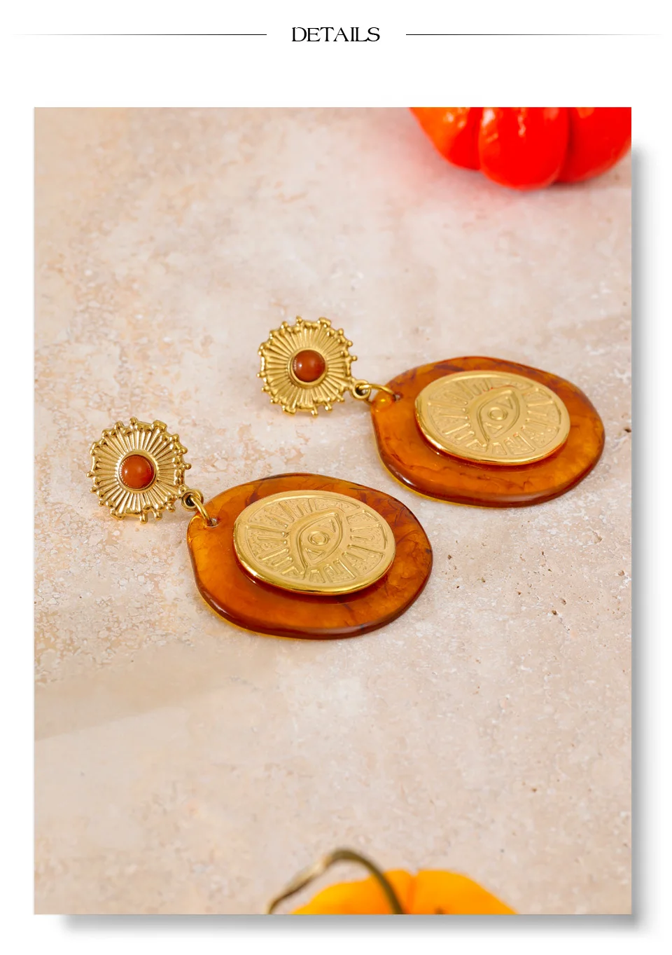 The Solara Guardian Earrings