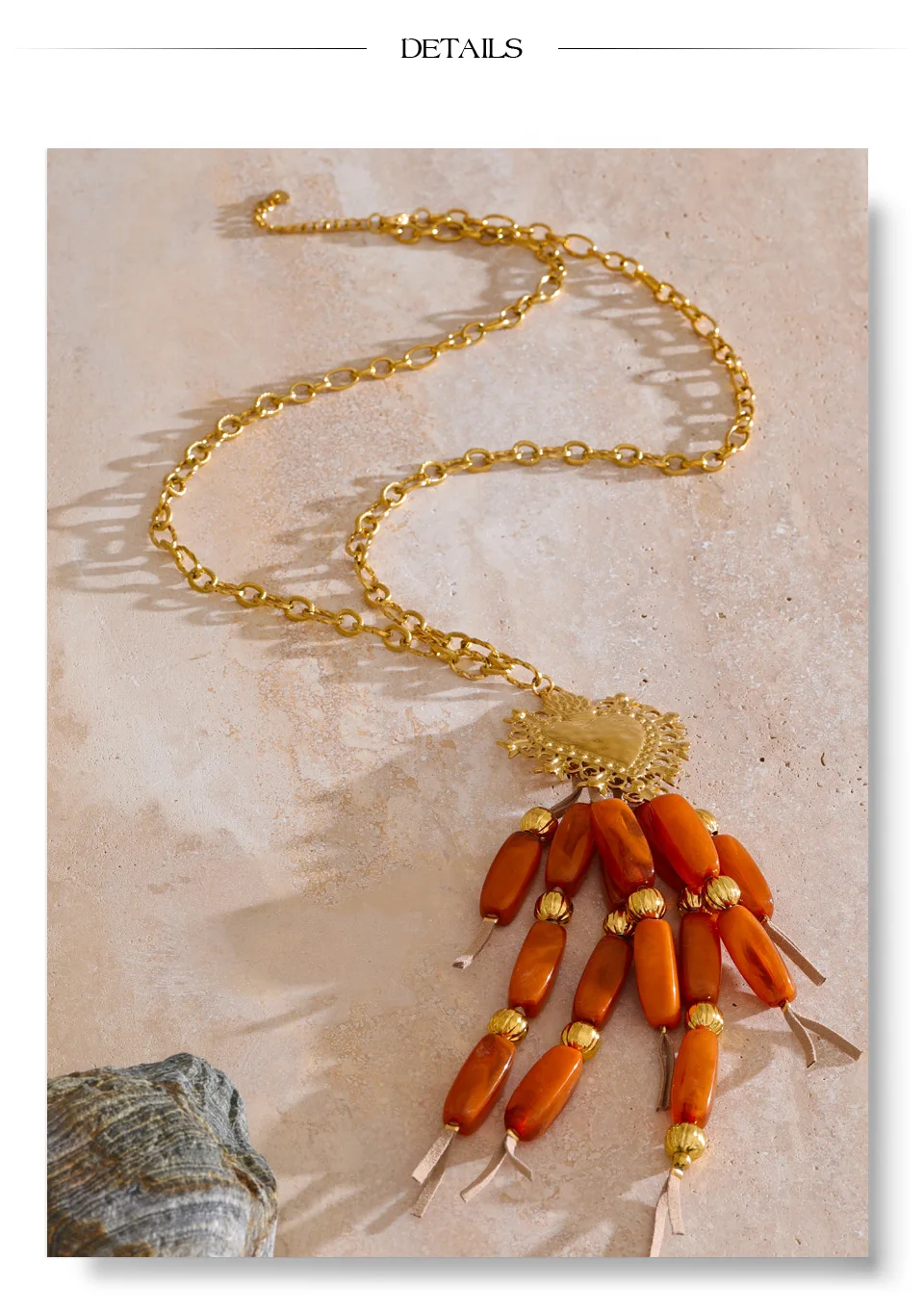 The Corazon Tassel Necklace