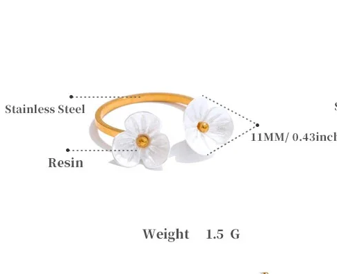 The Sea Blossom Ring