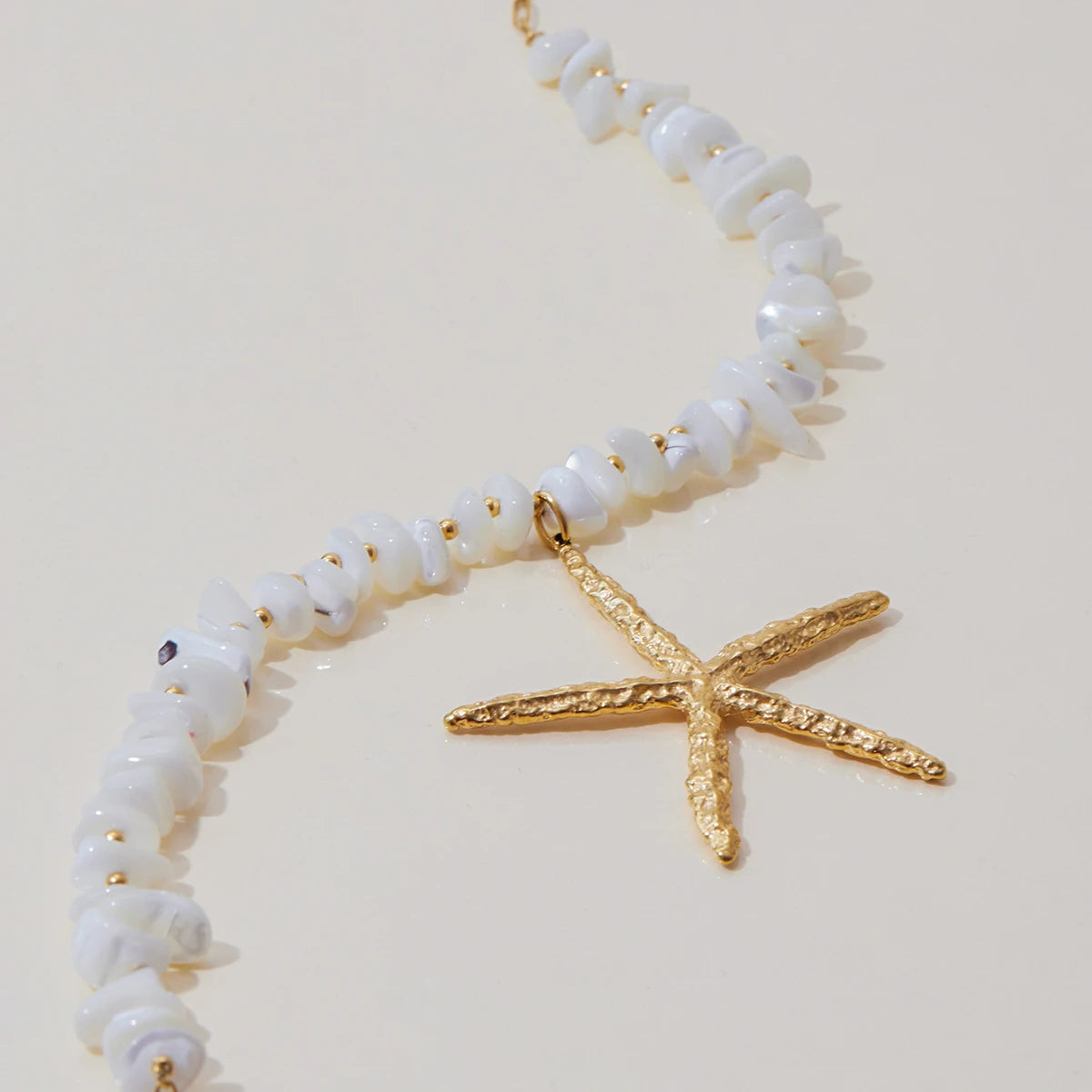 Ocean Glow Starfish Pendant Necklace