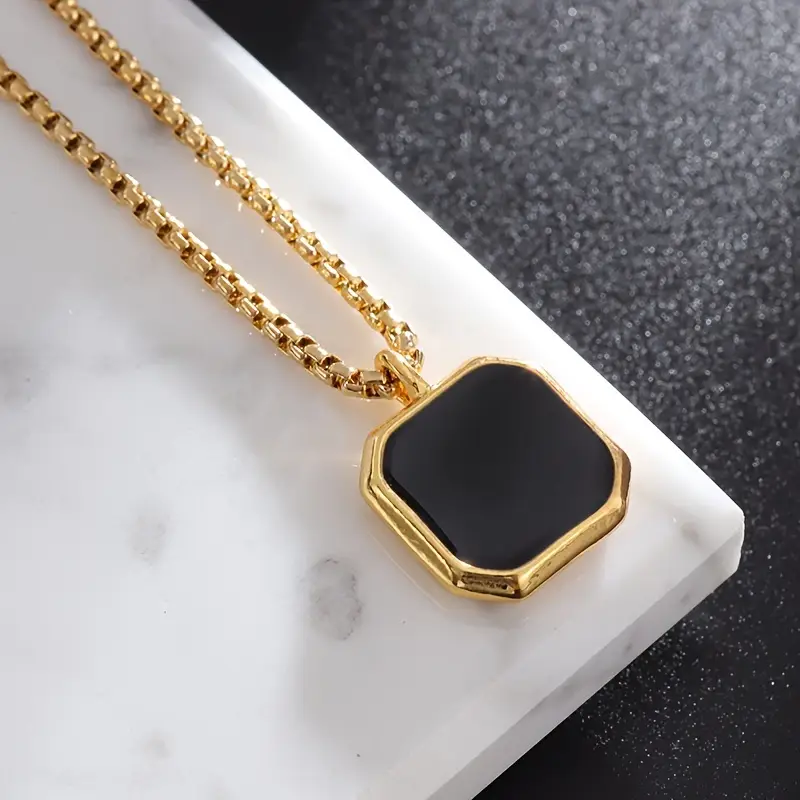 Obsidian Sentinel Necklace