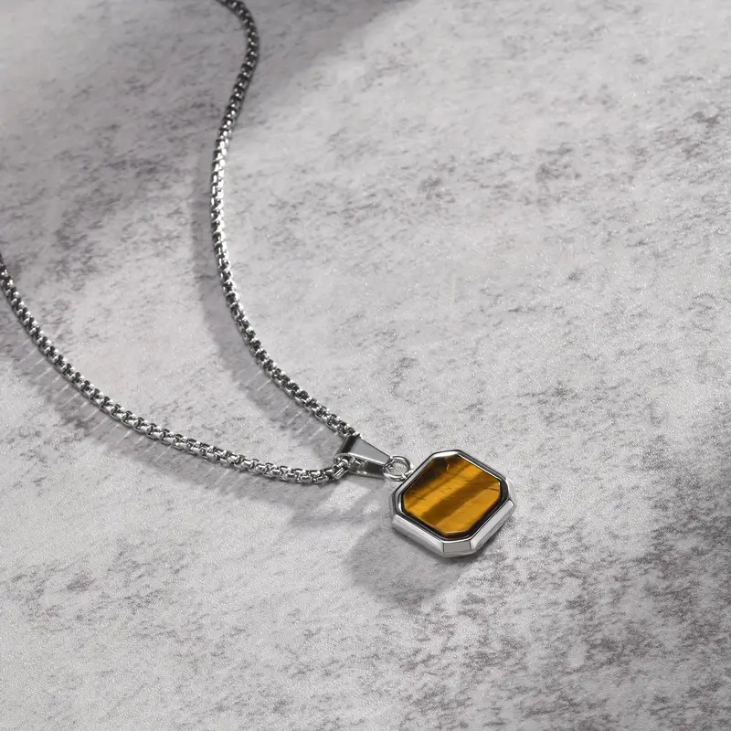 Obsidian Sentinel Necklace