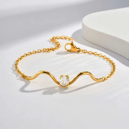 The Serene Wave Bracelet