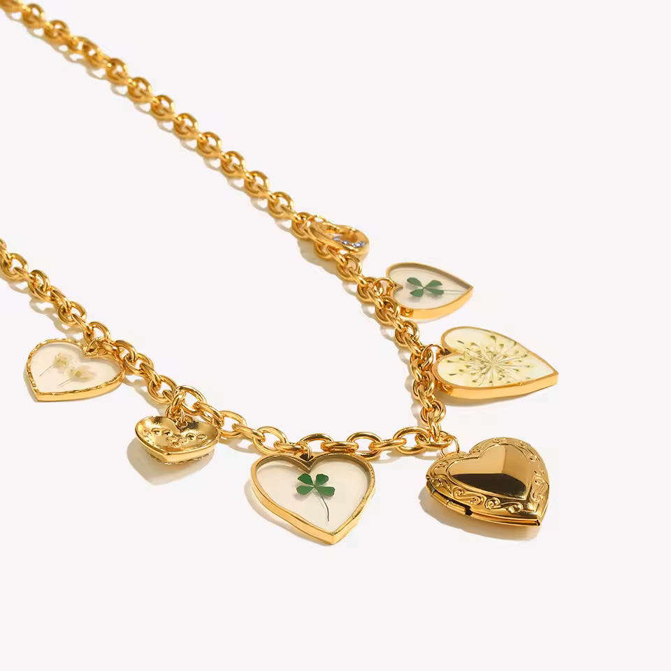 The Secret Garden Charm Necklace
