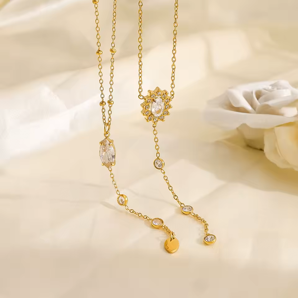 The Lumina Lariat I Necklaces