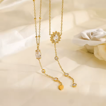 The Lumina Lariat I Necklaces
