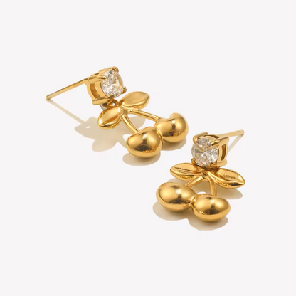 The Sweet Bliss Cherry Studs
