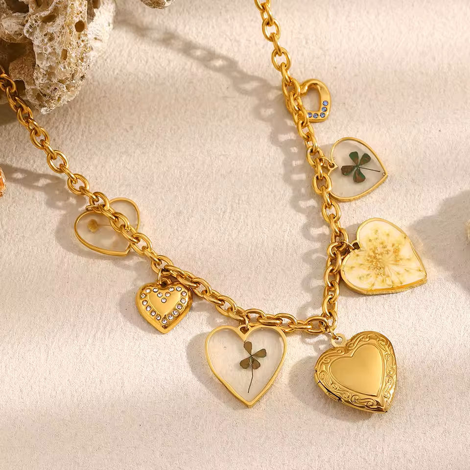 The Secret Garden Charm Necklace