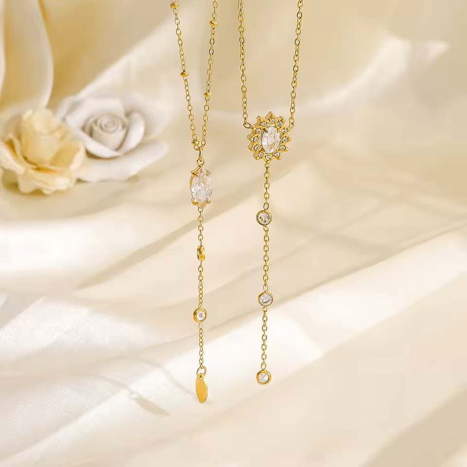 The Lumina Lariat I Necklaces
