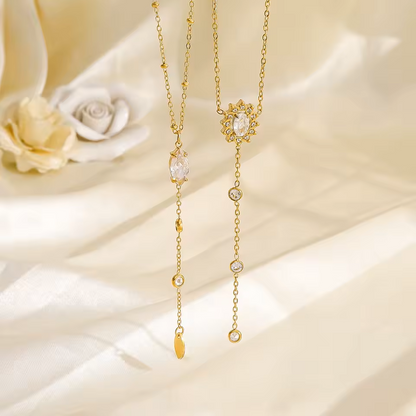 The Lumina Lariat I Necklaces