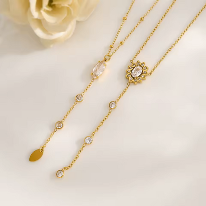 The Lumina Lariat I Necklaces