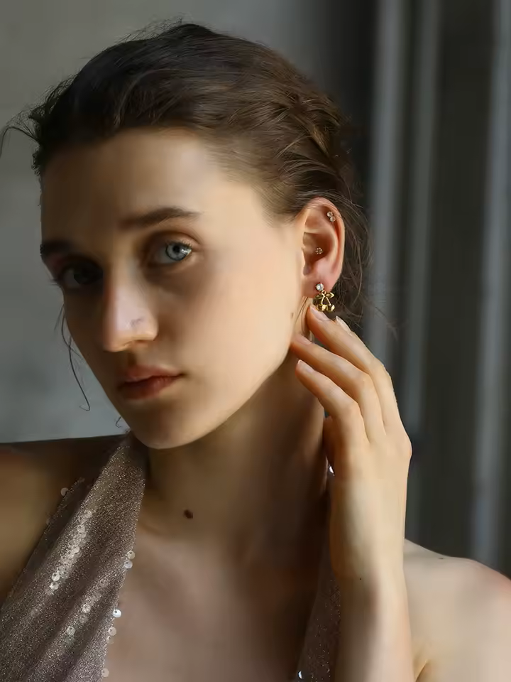The Sweet Bliss Cherry Studs