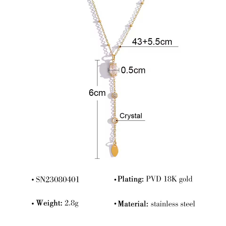 The Lumina Lariat II Necklaces