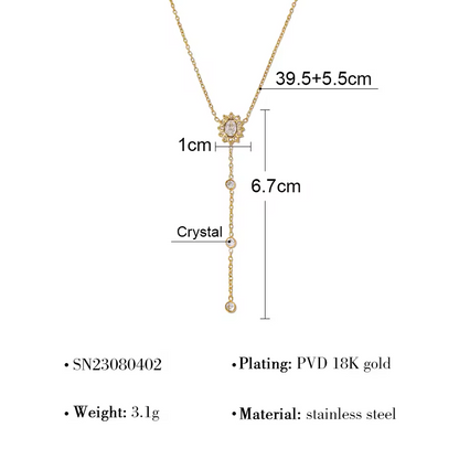 The Lumina Lariat I Necklaces