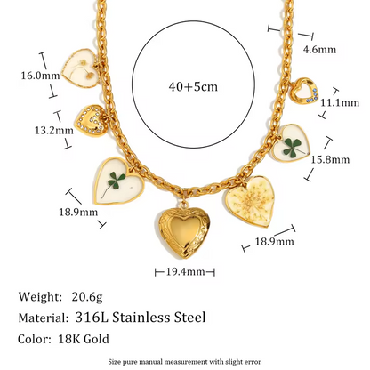 The Secret Garden Charm Necklace