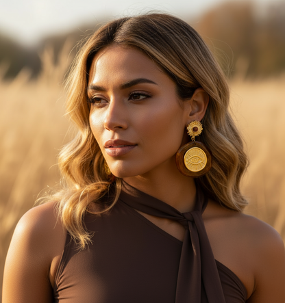 The Solara Guardian Earrings