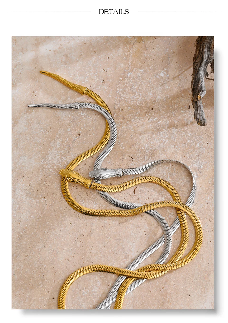The Ouroboros Serpent Necklace