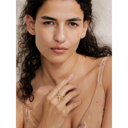 Indira Sun Pendant Necklace