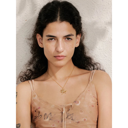 Indira Sun Pendant Necklace