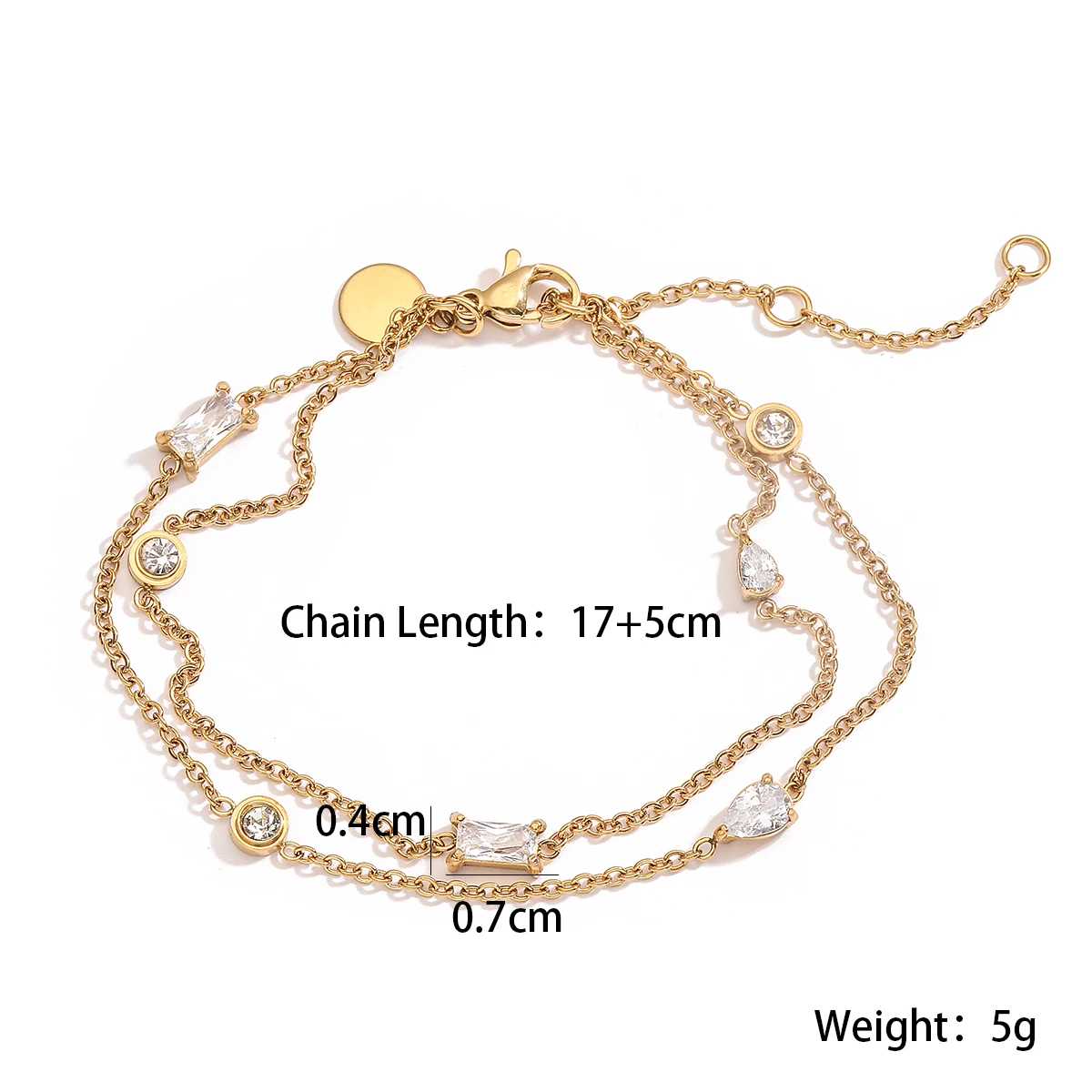 The Starlight Cascade Bracelet