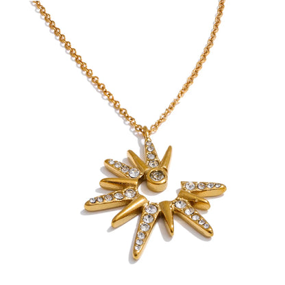 Indira Sun Pendant Necklace