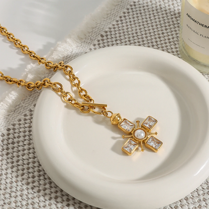 The Valour Cross Necklace