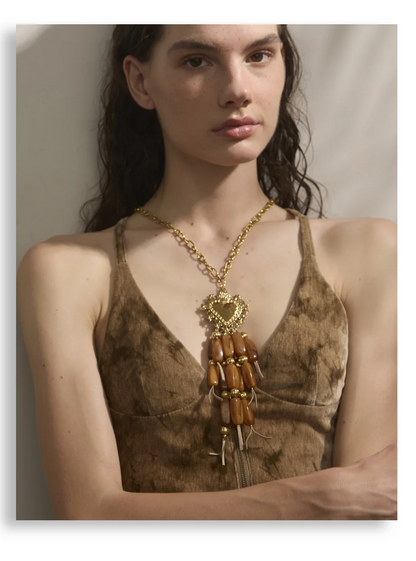 The Corazon Tassel Necklace