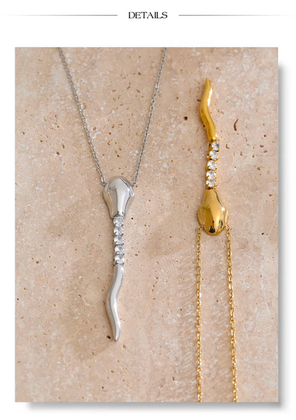 The Seraphina Serpent Pendant