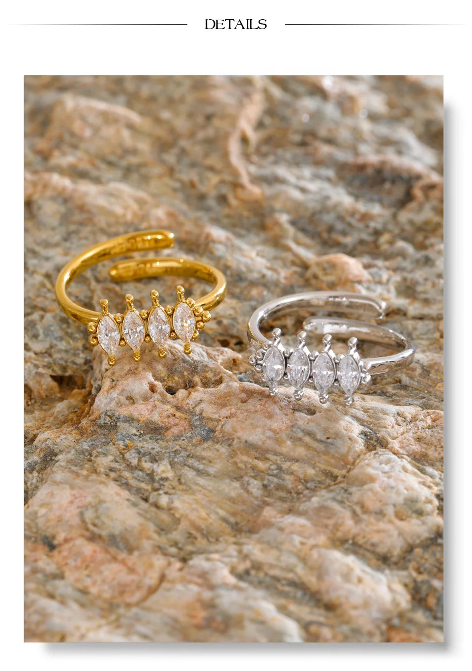 Beroia Cubic Zirconia Ring