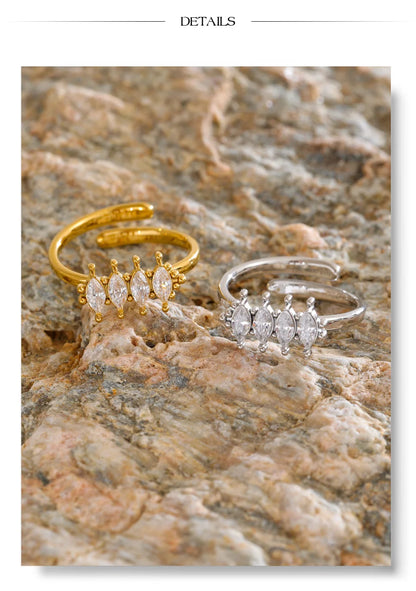 Beroia Cubic Zirconia Ring