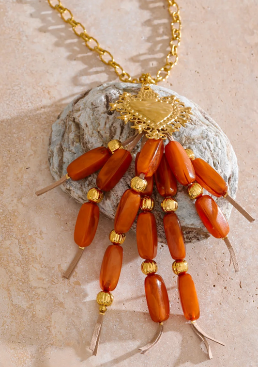 The Corazon Tassel Necklace